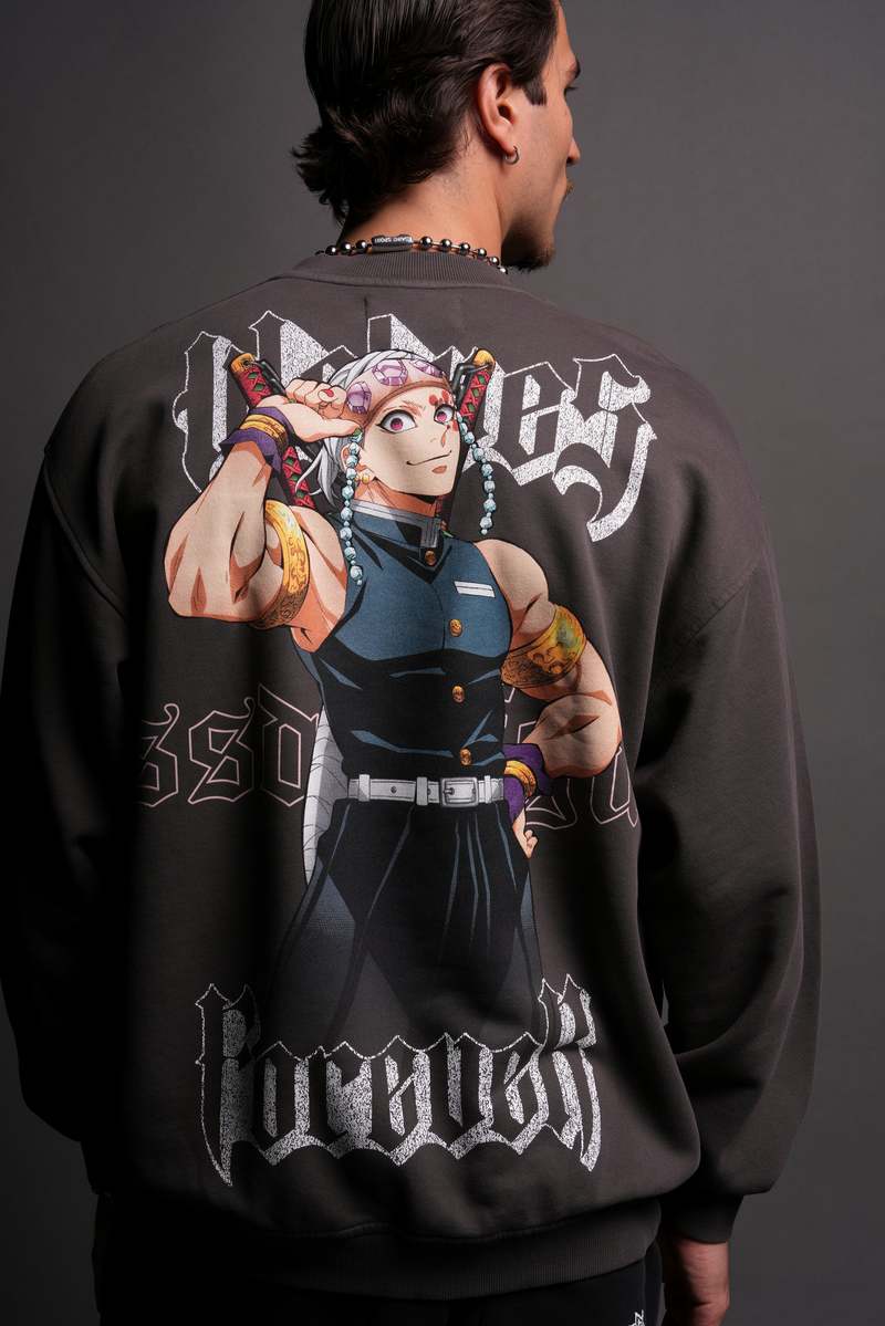 Darc Sport Breath Of Wolves London Crewneck Wolf Gray | 5960723-KH