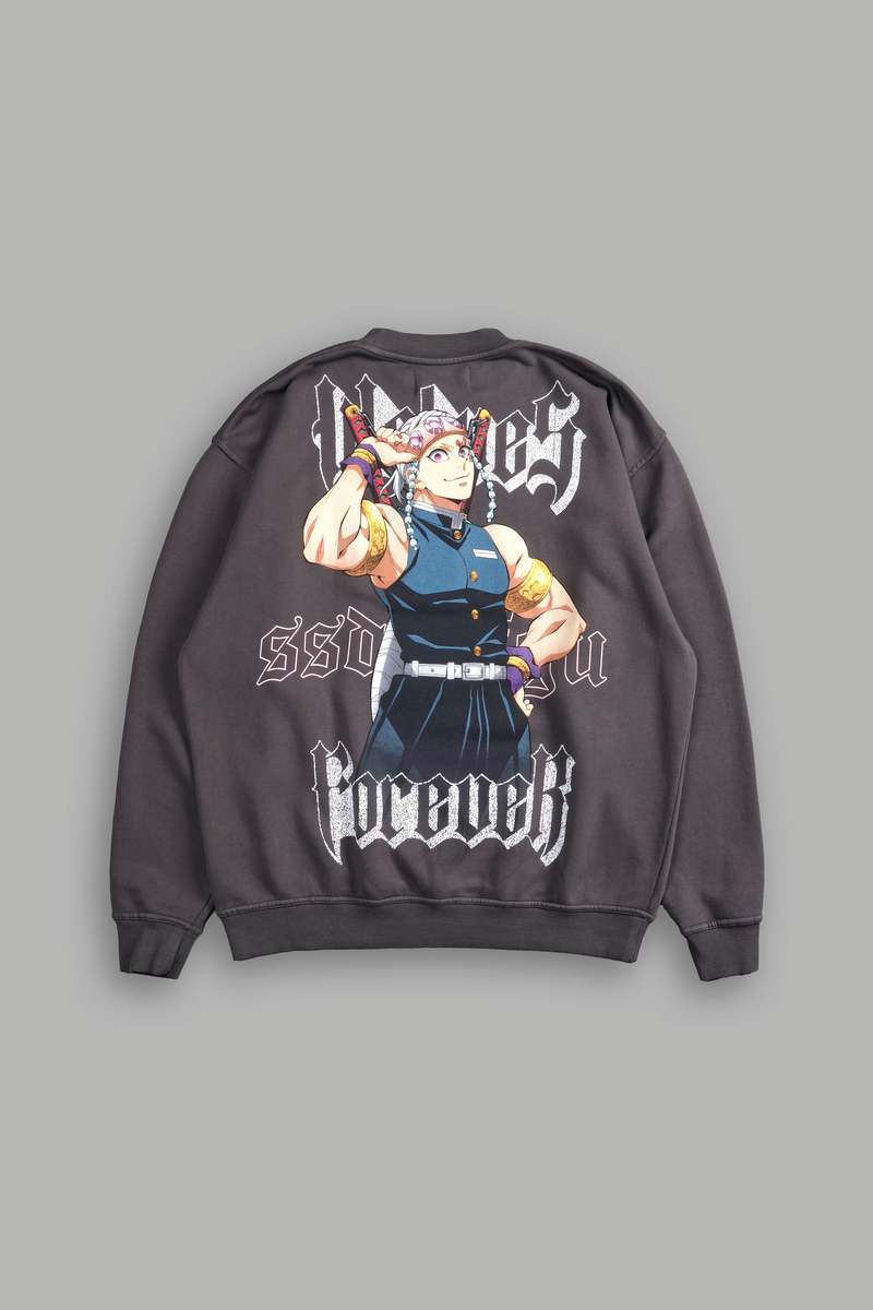 Darc Sport Breath Of Wolves London Crewneck Wolf Gray | 5960723-KH