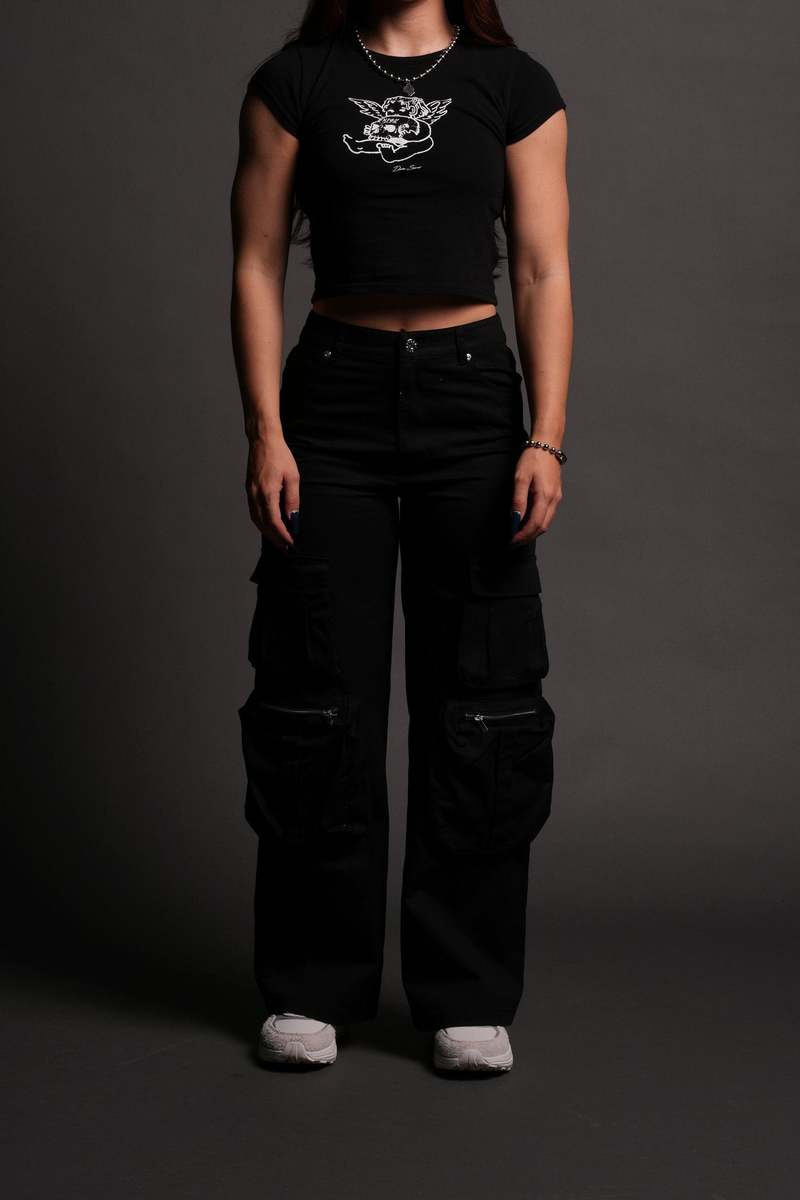 Darc Sport Chopper Wolf Lex V2 Cargo Pants Czarne | 1708562-KQ