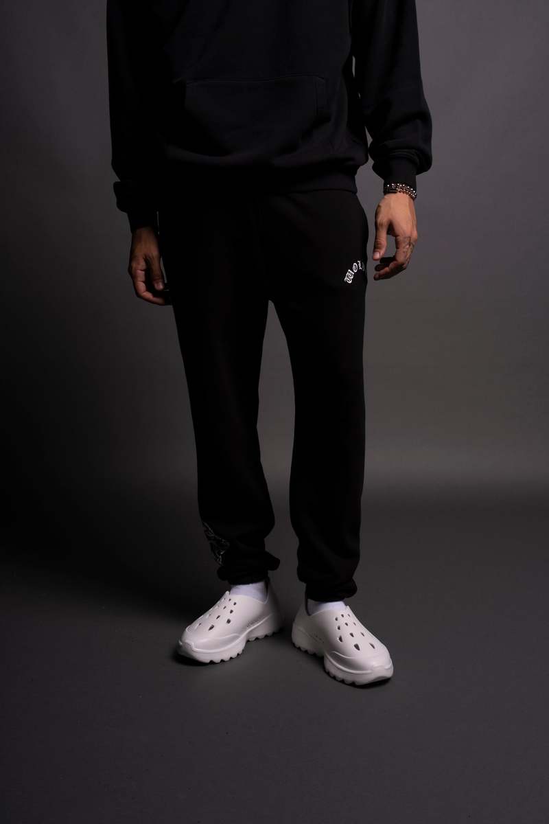 Darc Sport Chopper Wolf Post Lounge Sweats Czarne | 6534079-JH