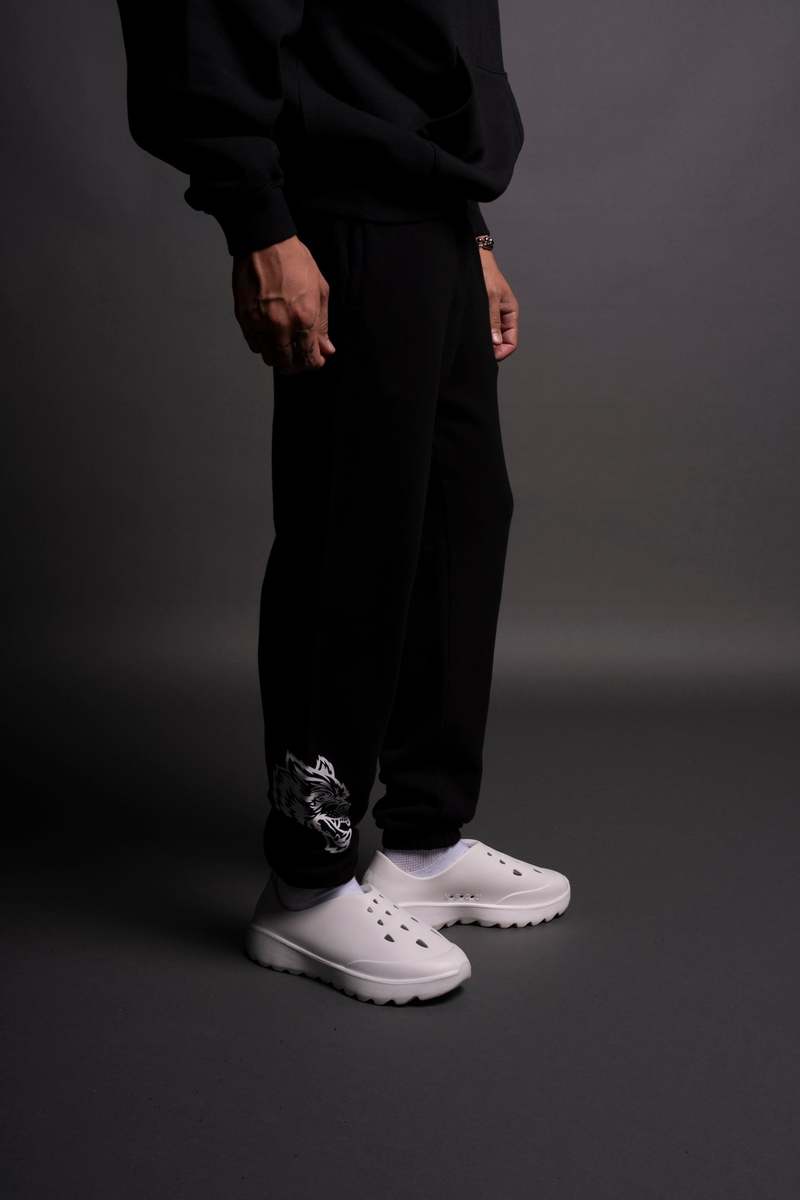 Darc Sport Chopper Wolf Post Lounge Sweats Czarne | 6534079-JH