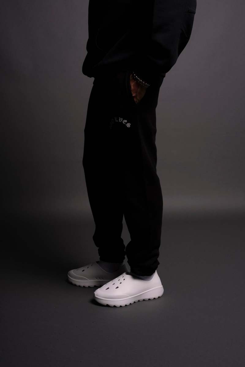 Darc Sport Chopper Wolf Post Lounge Sweats Czarne | 6534079-JH