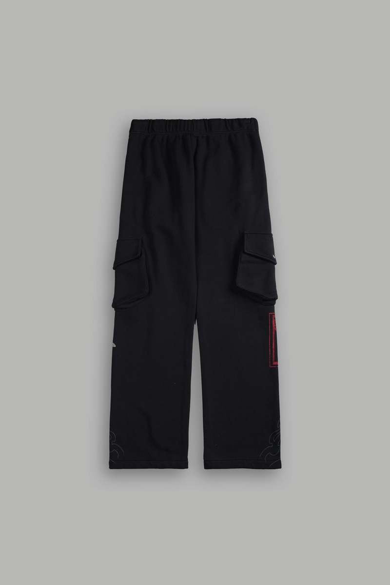 Darc Sport Dynasty Bigelow Cargo Sweat Pants Czarne | 5028946-OB