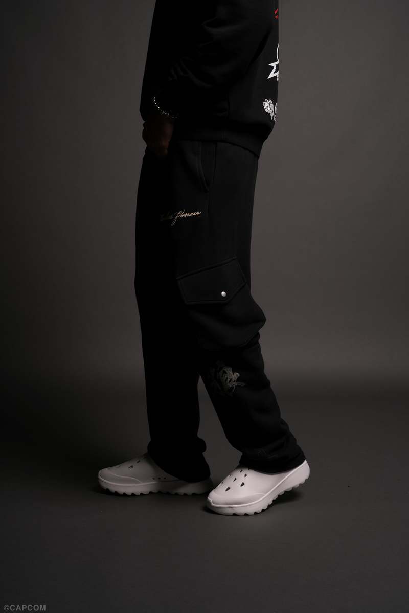 Darc Sport Dynasty Bigelow Cargo Sweat Pants Czarne | 5028946-OB