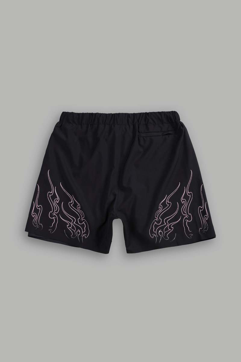 Darc Sport Eternal Flame Compression Shorts Czarne | 9340618-NJ