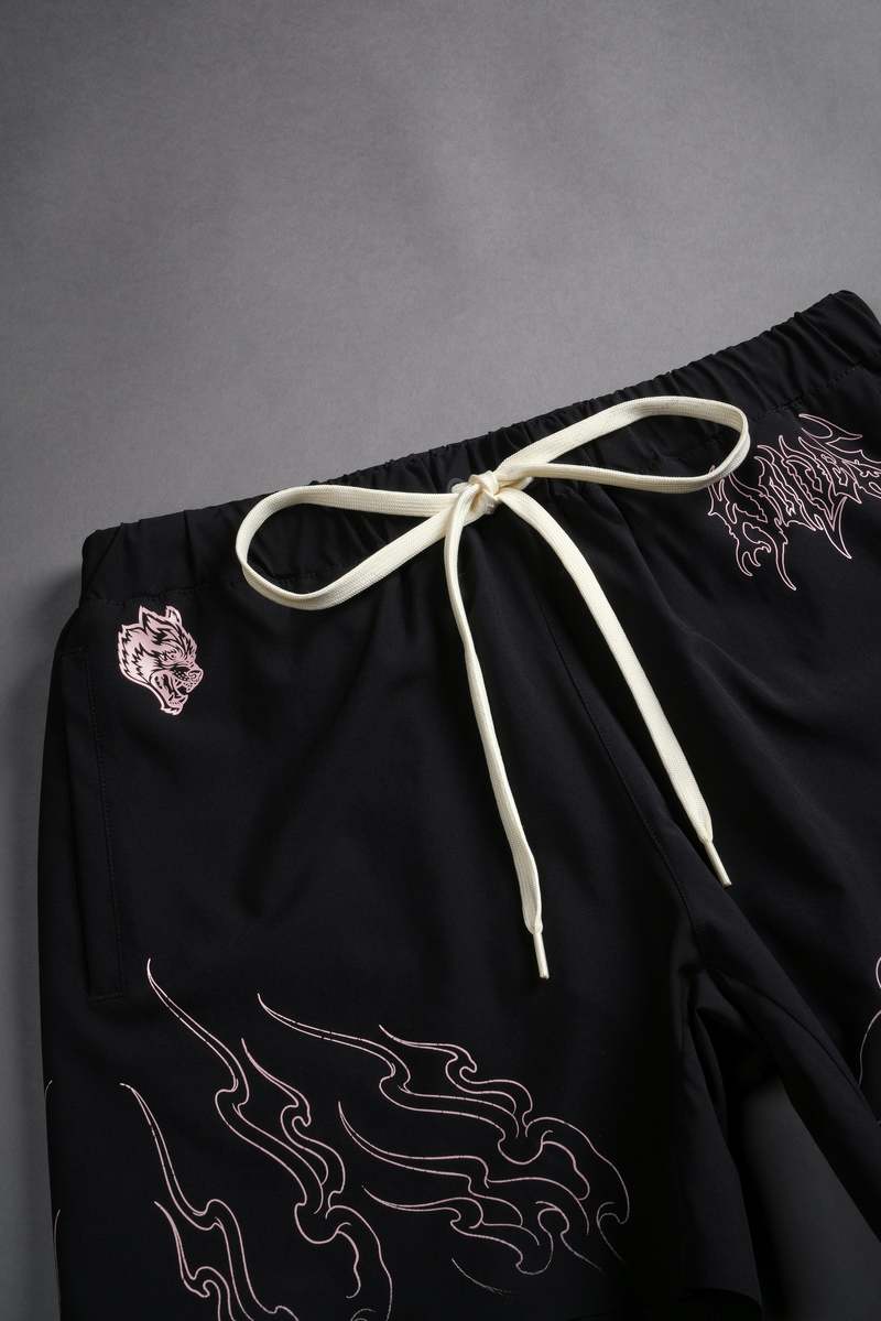 Darc Sport Eternal Flame Compression Shorts Czarne | 9340618-NJ