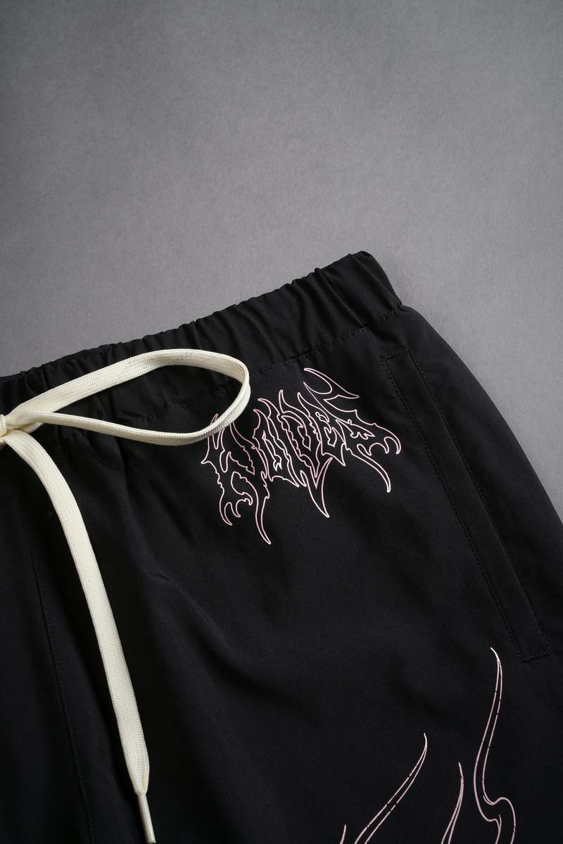 Darc Sport Eternal Flame Compression Shorts Czarne | 9340618-NJ