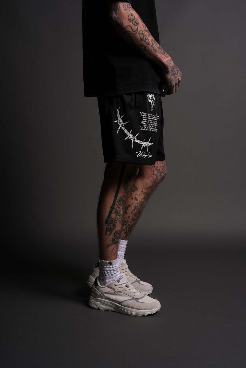 Darc Sport Everlasting Mesh Shorts Czarne | 2308469-BJ