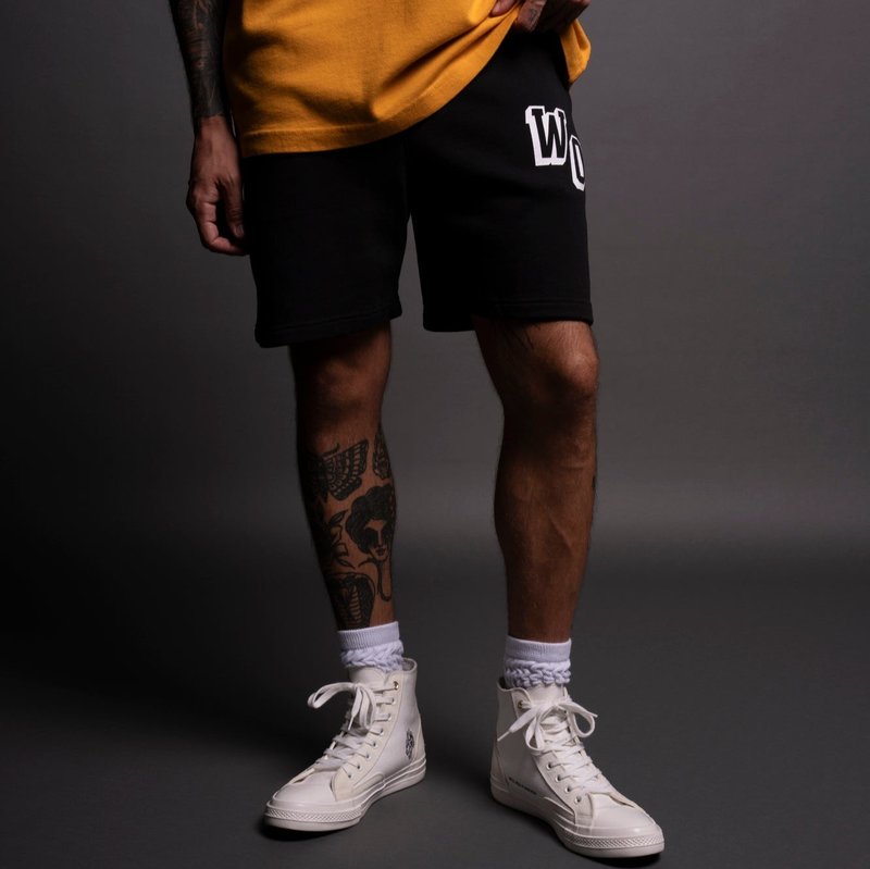 Darc Sport Journey Liam Sweat Shorts Czarne | 2875406-RN