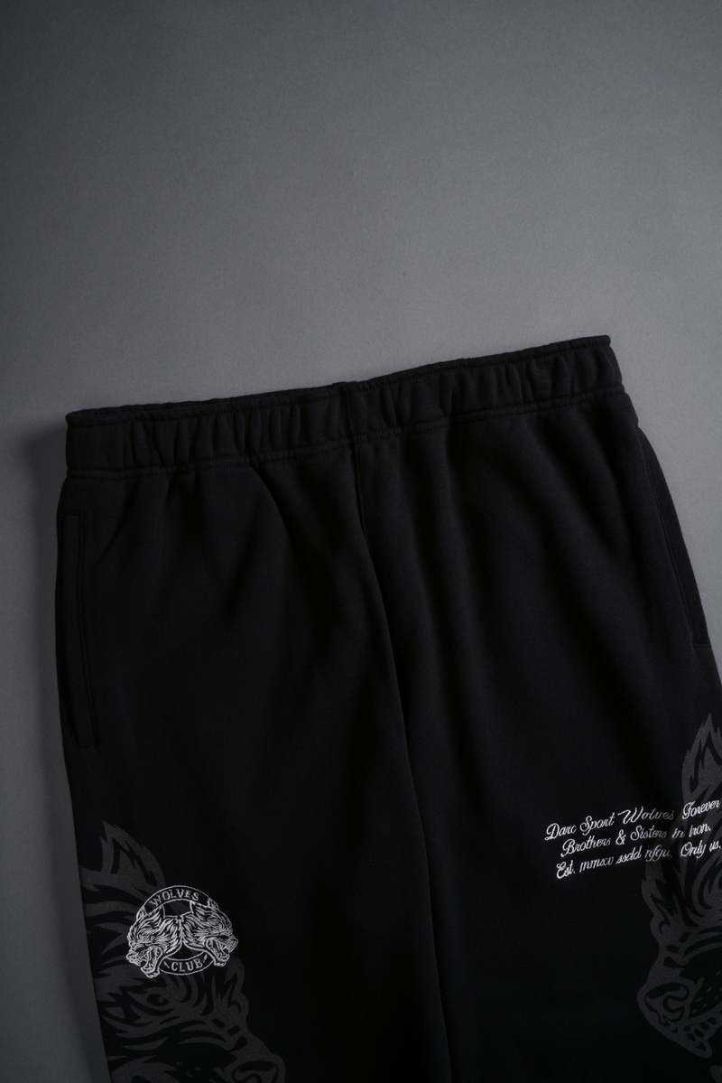 Darc Sport Loyalty Wolf Post Lounge Sweats Czarne | 6713490-SY