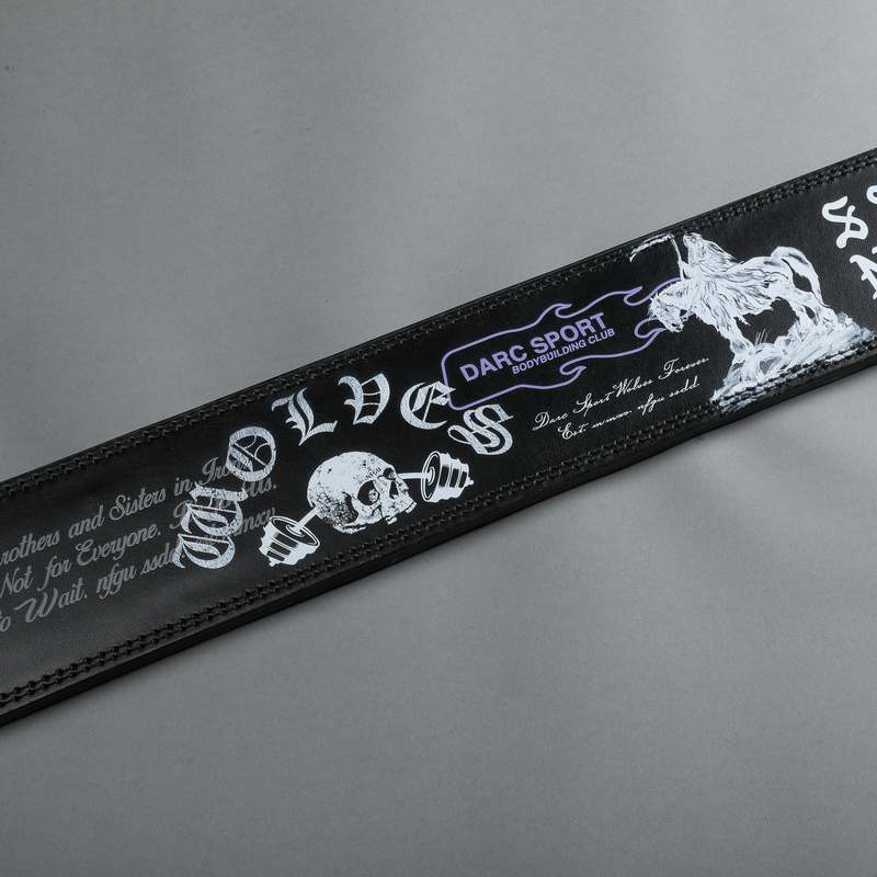 Darc Sport Muerte Strap Weight Belt Czarne | 8961245-AZ