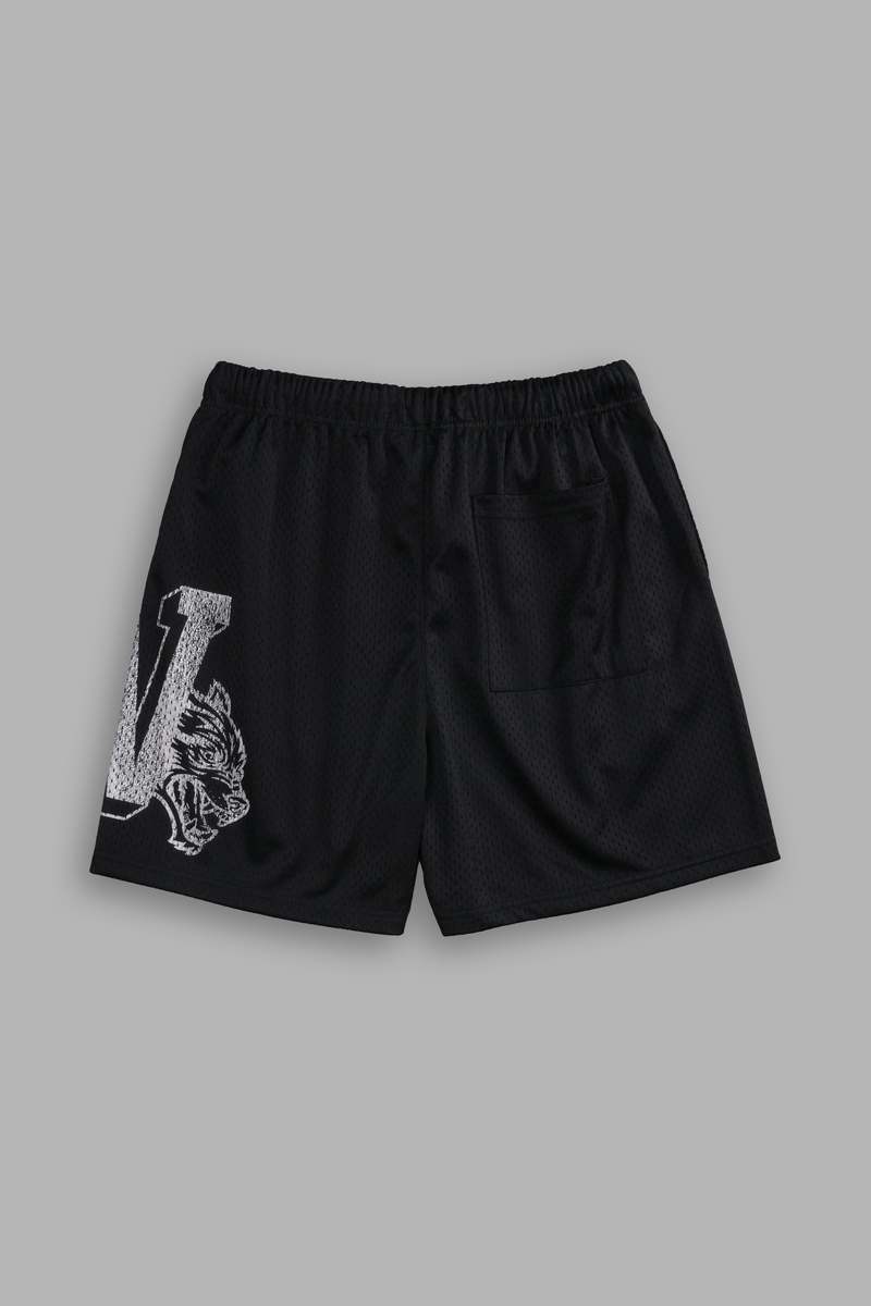 Darc Sport Our Stamp Mesh Shorts Czarne | 9734256-DW