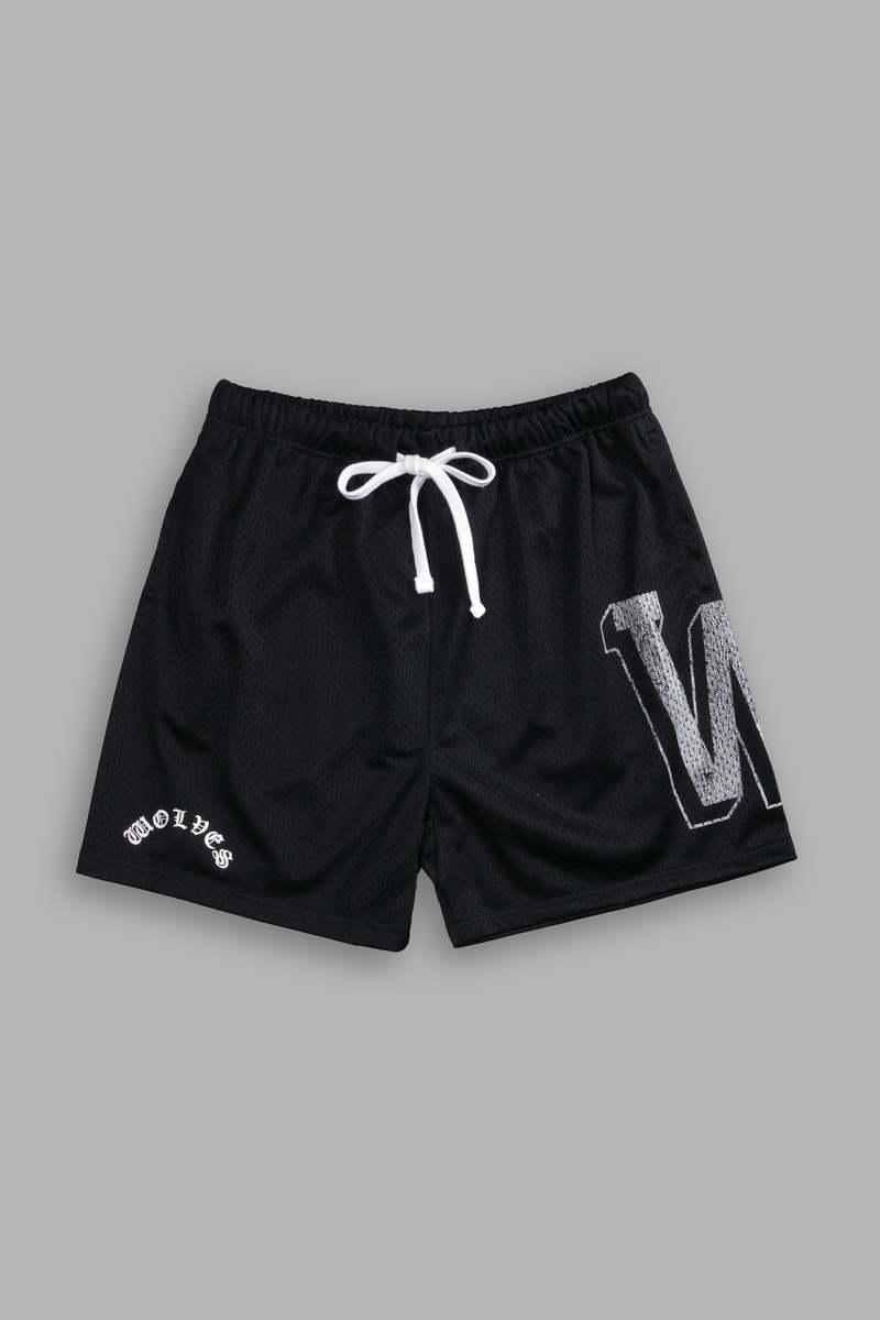 Darc Sport Our Stamp Mesh Shorts Czarne | 9734256-DW