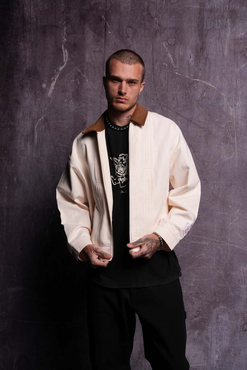 Darc Sport Roses While We're Here Dillon Jacket Kremowe | 6528097-PU