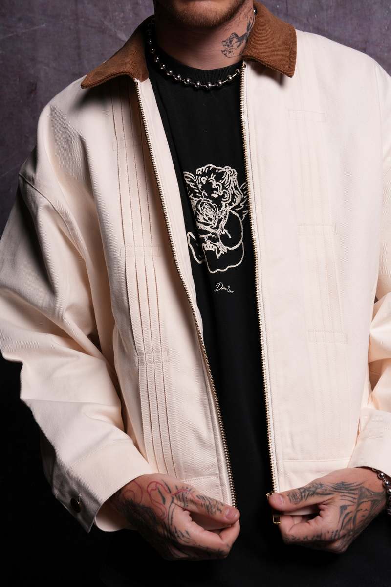 Darc Sport Roses While We're Here Dillon Jacket Kremowe | 6528097-PU