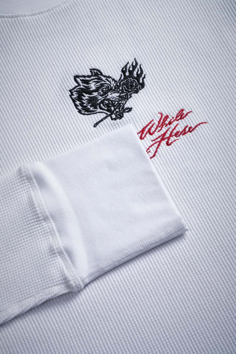 Darc Sport Roses While We're Here Lightweight Thermal Białe | 2734691-VQ