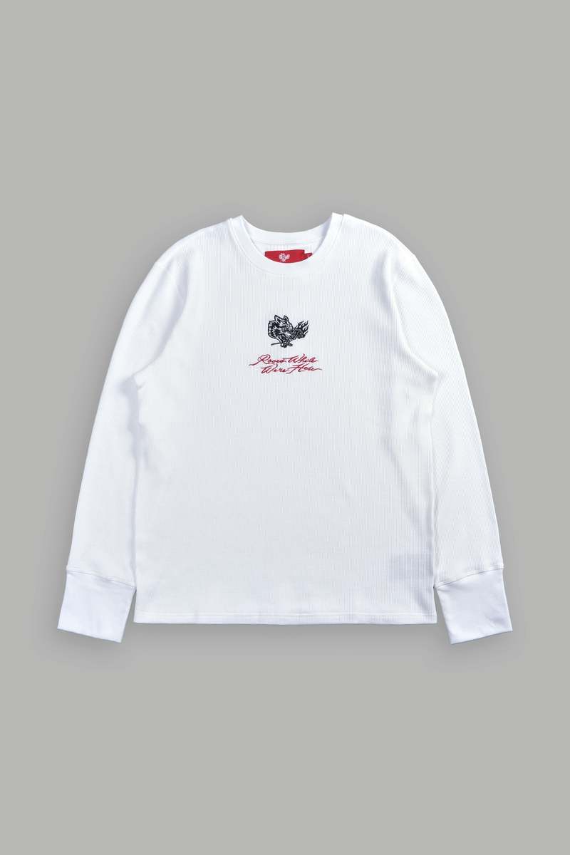 Darc Sport Roses While We're Here Lightweight Thermal Białe | 2734691-VQ