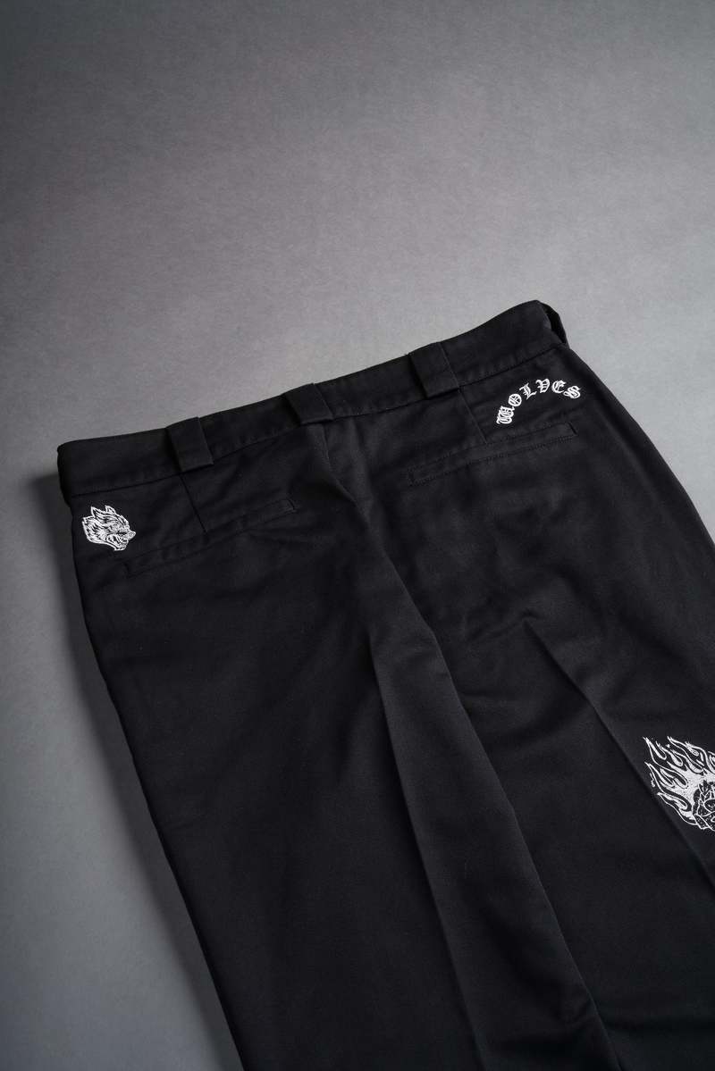 Darc Sport Roses While We're Here Rickies Pants Czarne | 4279513-FY
