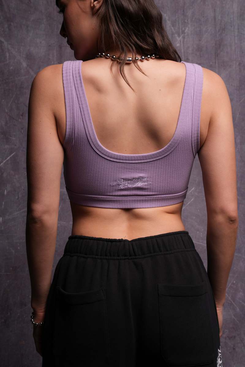 Darc Sport Roses While We're Here Wellness Bra Ghost Orchid | 3052964-YD