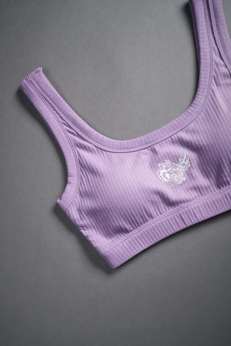 Darc Sport Roses While We're Here Wellness Bra Ghost Orchid | 3052964-YD