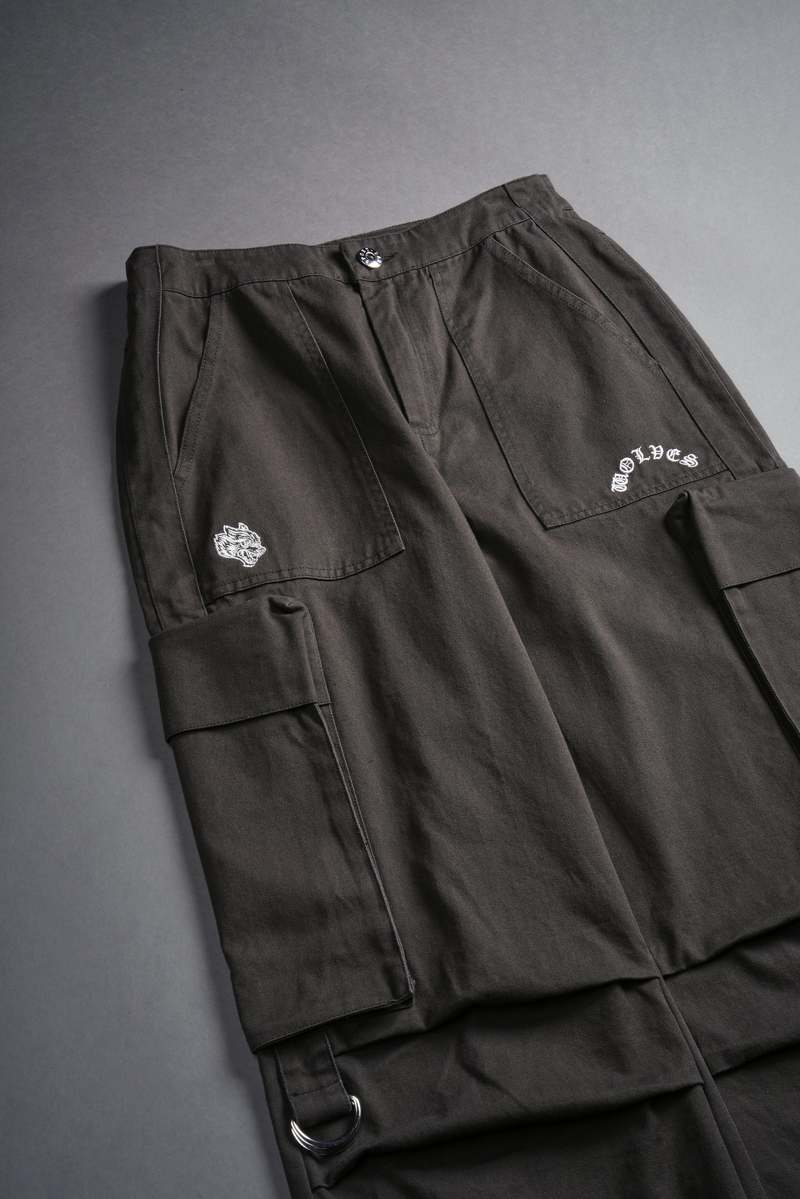 Darc Sport Wolf Chopper SSDDNFGU She Parachute Pants Wolf Gray | 5736821-JX