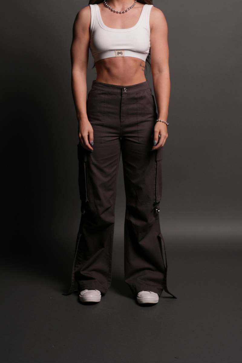 Darc Sport Wolf Chopper SSDDNFGU She Parachute Pants Wolf Gray | 5736821-JX