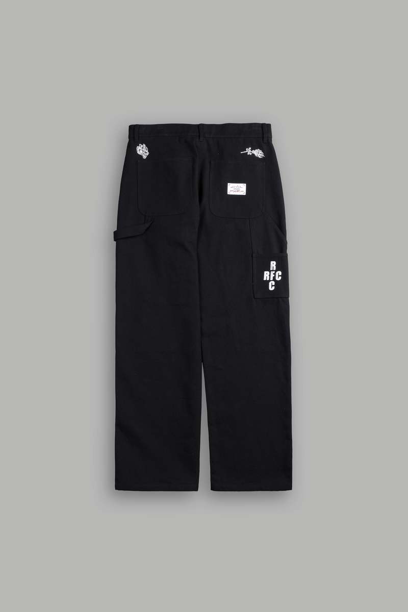 Darc Sport Wolf Rose Dillon Pants Czarne | 2134587-SZ