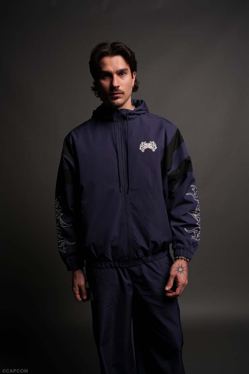 Darc Sport Wolves Hesh Brolic Track Jacket Storm Blue/Black | 9251378-FY